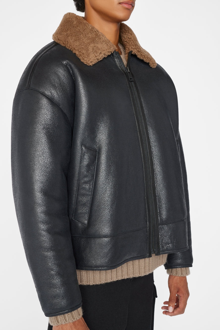 jacket side detail view